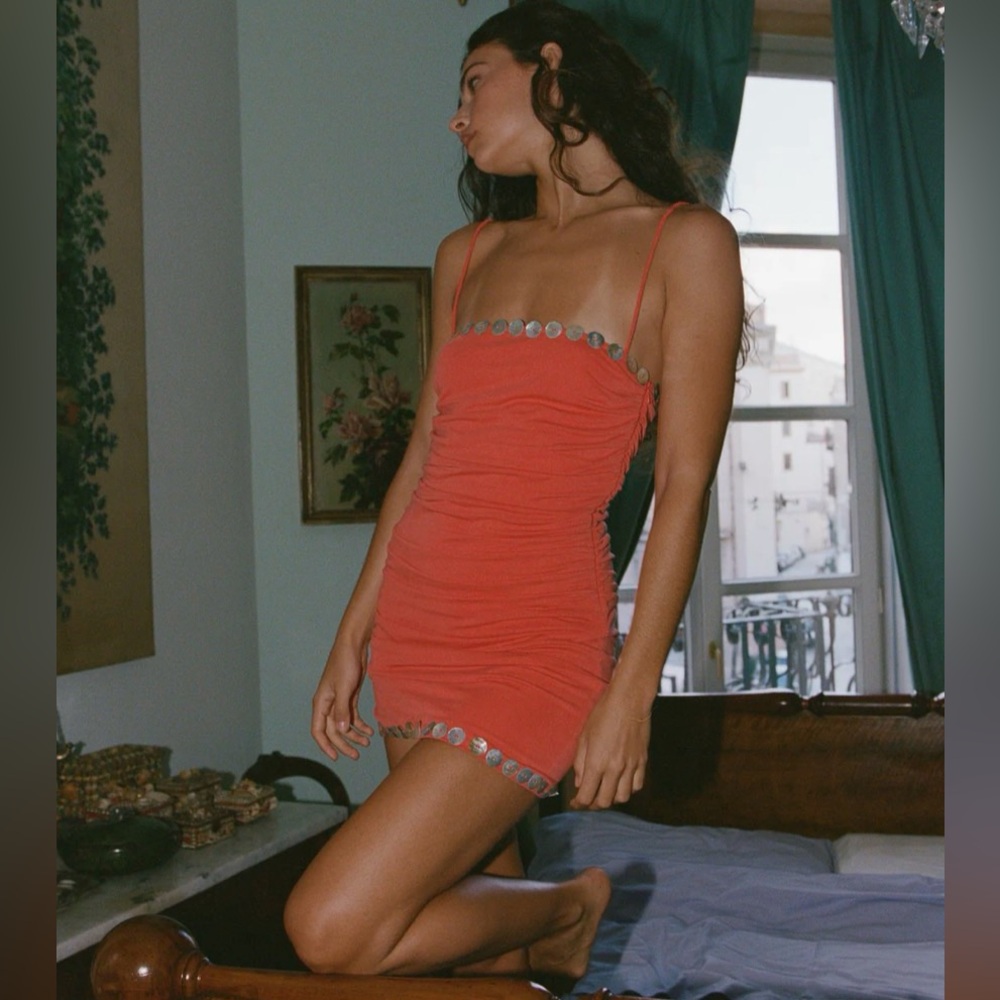 With Jean Coral Paige Dress
